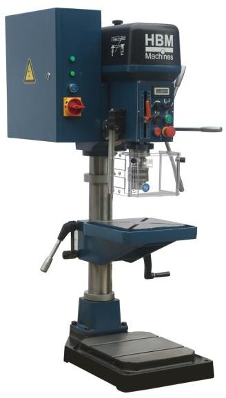 HBM industriel variabel søjleboremaskine 25 mm, 230 Volt