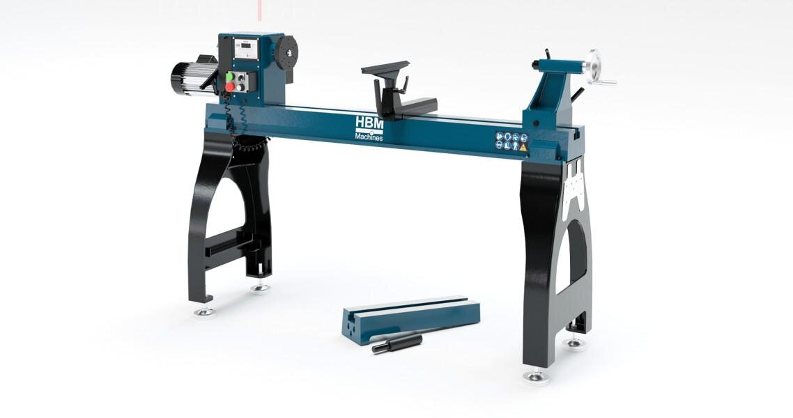 HBM variable Holzdrehmaschine 1200 x 460 mm HBM variable Holzdrehmaschine 1200 x 460 mm