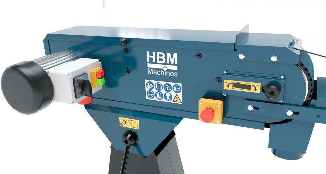 HBM metallbåndsliper 150 x 2000 mm