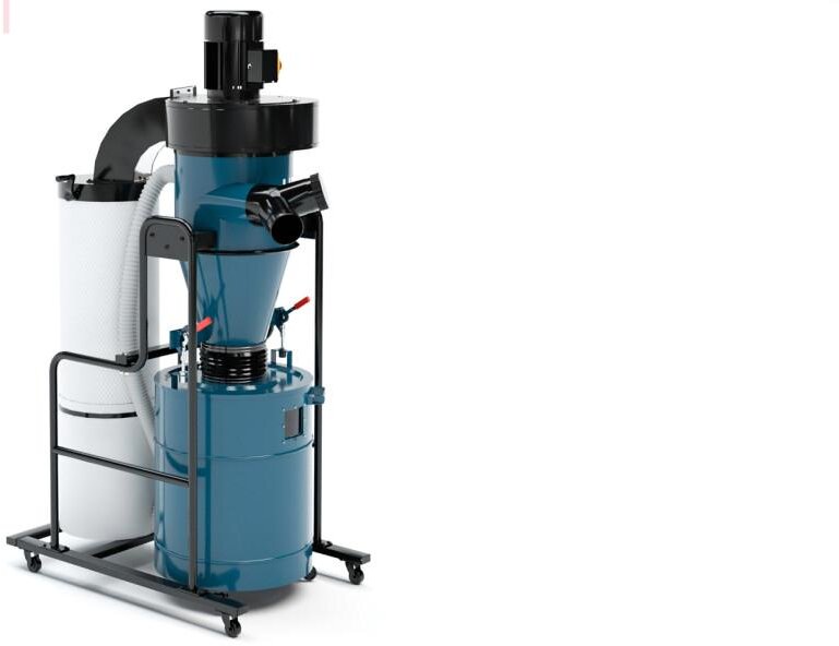 HBM mobilt støvavsugssystem 2200 Watt 230 Volt