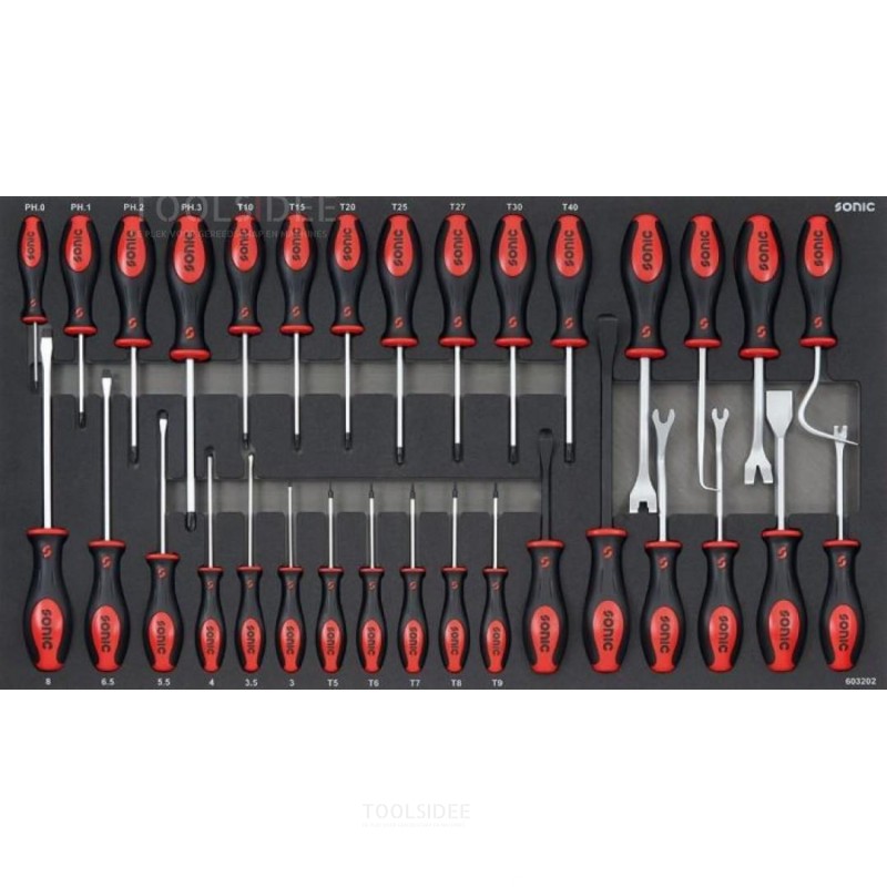 Sonic Next S12 filled tool trolley 485 pieces