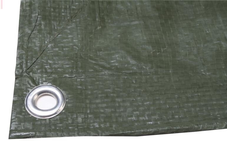 Abdeckplane PE Abdecktuch Economy 3 x 4 m, olivgrün