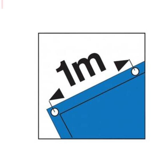 Dekke PE presenning økonomi 4 x 6 m, oransje Dekke PE presenning økonomi 4 x 6 m, oransje