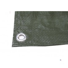 Abdeckplane PE Abdecktuch Economy 4 x 6 m, olivgrün