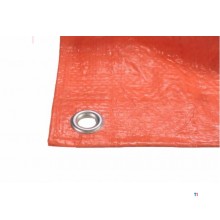 Dæk PE presenning økonomi 8 x 10 m, orange Dæk PE presenning økonomi 8 x 10 m, orange