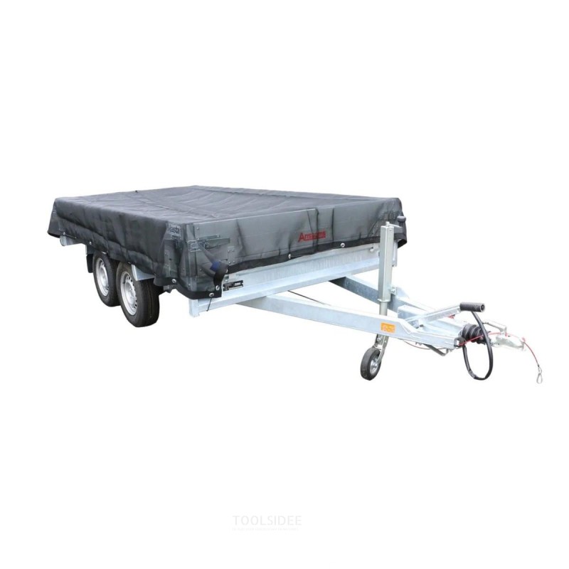 Dekke PE tilhengernett ekstra 2,5 x 4,5 m