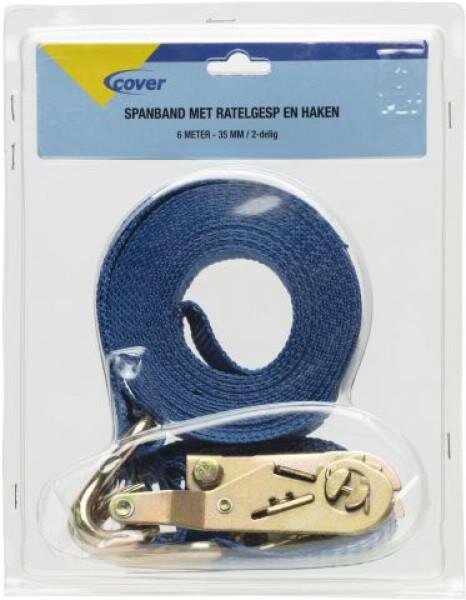 Lock spärrband/krokar 5 m x 25 mm