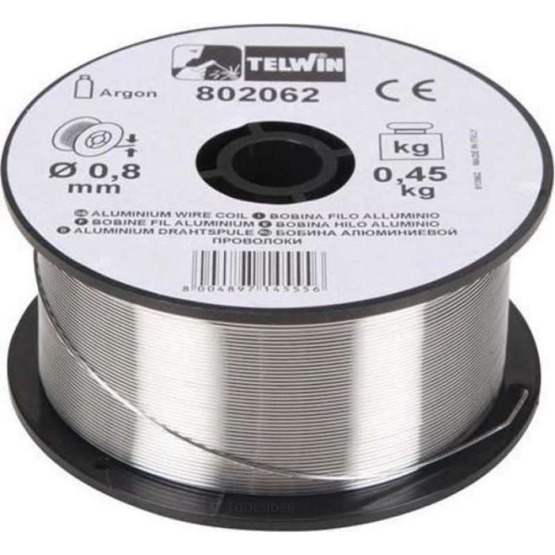 Telwin aluminium svejsetråd 0,8 mm 0,45 kg