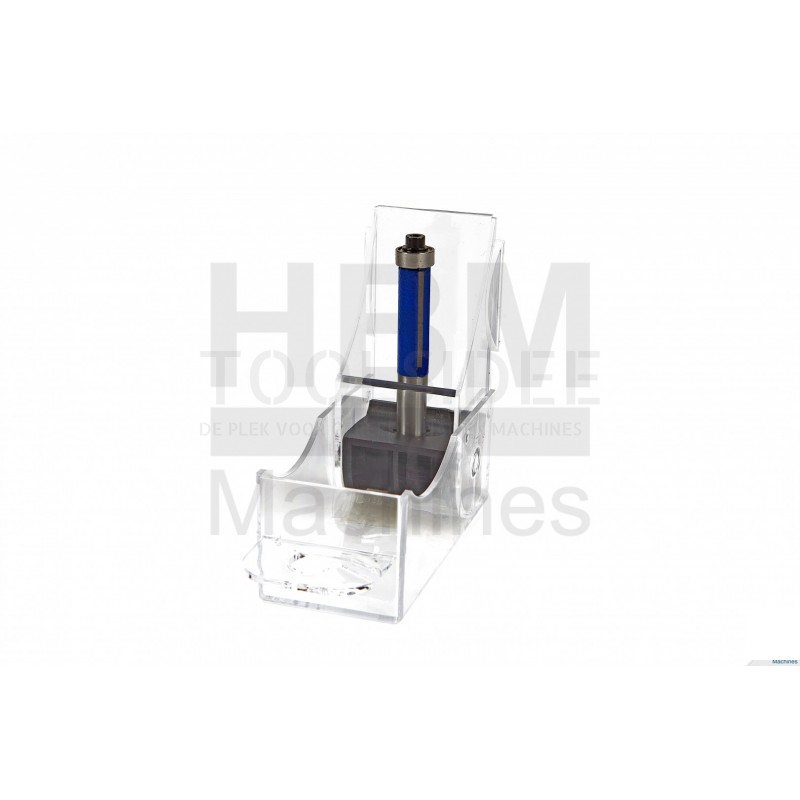 HBM Professional HM Rebate og Edge Cutter 10 x 25 mm. Med styrelager