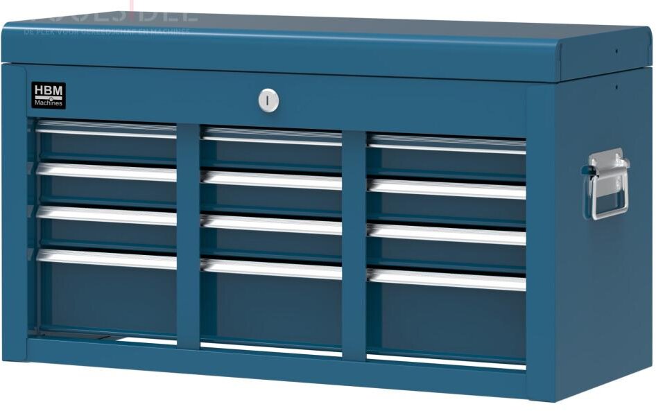 HBM överskåp, blå, modell 2