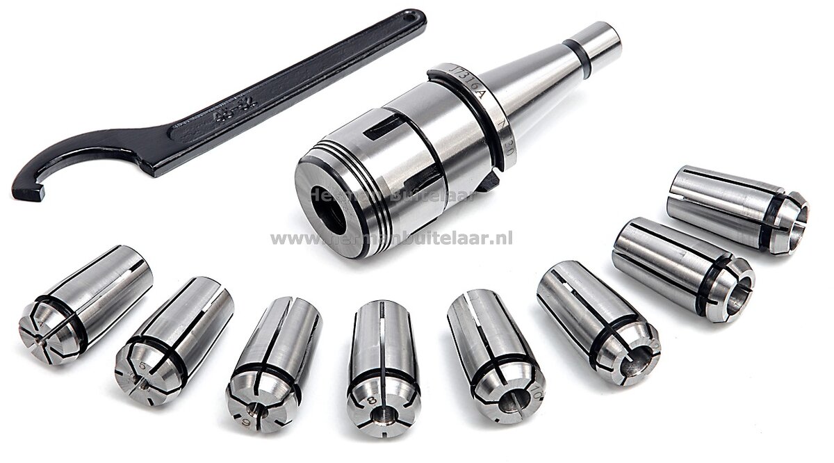 HBM ISO 30 Collet sett HBM ISO 30 Collet sett