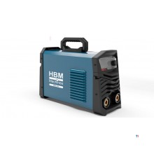 HBM MMA 200 Schweißgerät mit Digitalanzeige blau HBM MMA 200 Schweißgerät mit Digitalanzeige blau