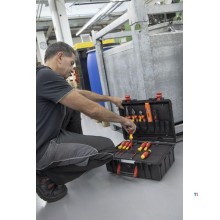 Wiha elektrikerværktøjskuffert basic stor 9300-70403 18 dele
