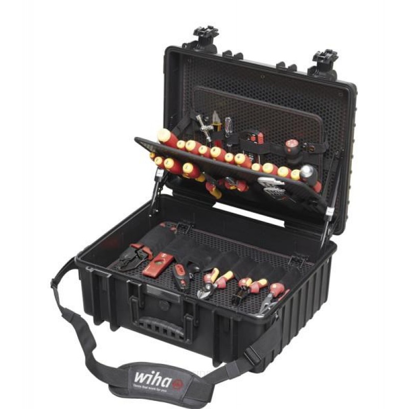 Wiha Electrician Tool Set XL 9300-702 81 Pieces Wiha Electrician Tool Set XL 9300-702 81 Pieces
