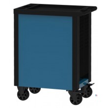 HBM Werkzeugwagen 7 Schubladen, 76,5 cm, blau