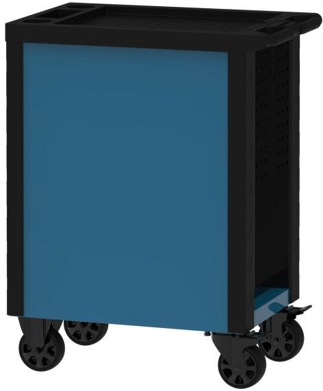 HBM Werkzeugwagen 7 Schubladen, 76,5 cm, blau