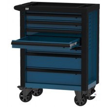 HBM Werkzeugwagen 7 Schubladen, 76,5 cm, blau
