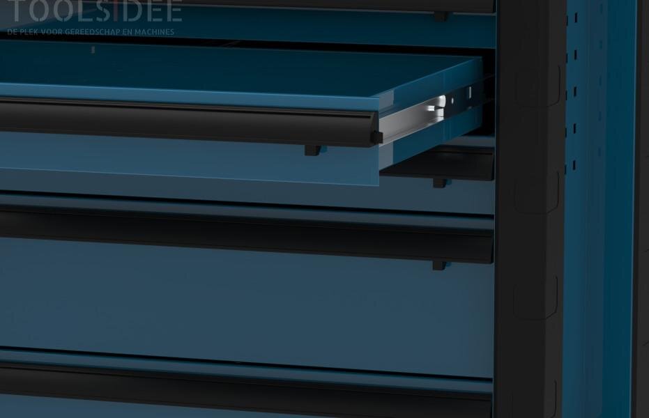 HBM Werkzeugwagen 7 Schubladen, 76,5 cm, blau