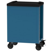 HBM Werkzeugwagen 6 Schubladen, 76,5 cm, blau