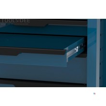HBM Werkzeugwagen 6 Schubladen, 76,5 cm, blau