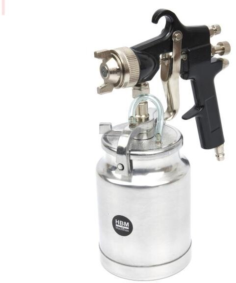 HBM pneumatisk malingssprøyte med sugekraft 1000 ml