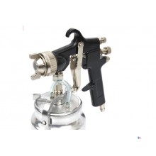 HBM pneumatisk malingssprøyte med sugekraft 1000 ml