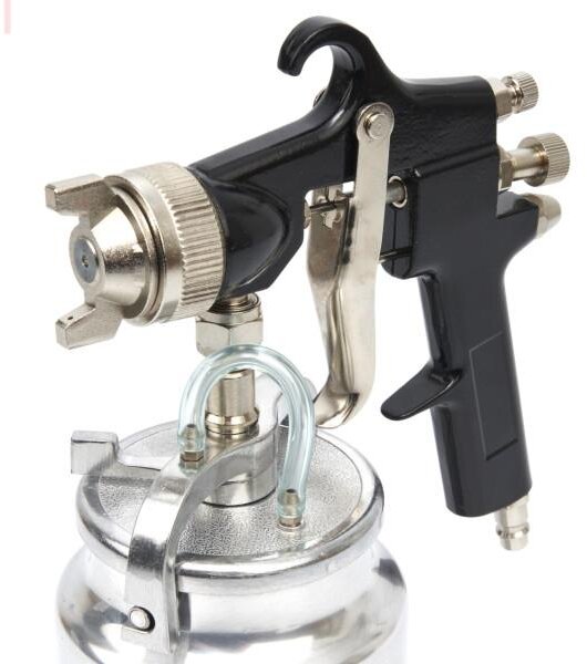 HBM pneumatisk malingssprøyte med sugekraft 1000 ml