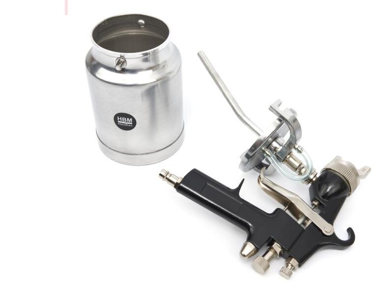 HBM pneumatisk malingssprøyte med sugekraft 1000 ml
