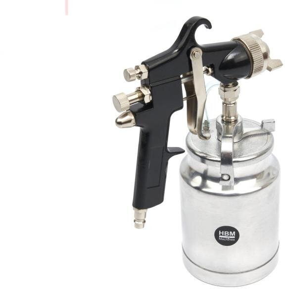 HBM pneumatisk malingssprøyte med sugekraft 1000 ml