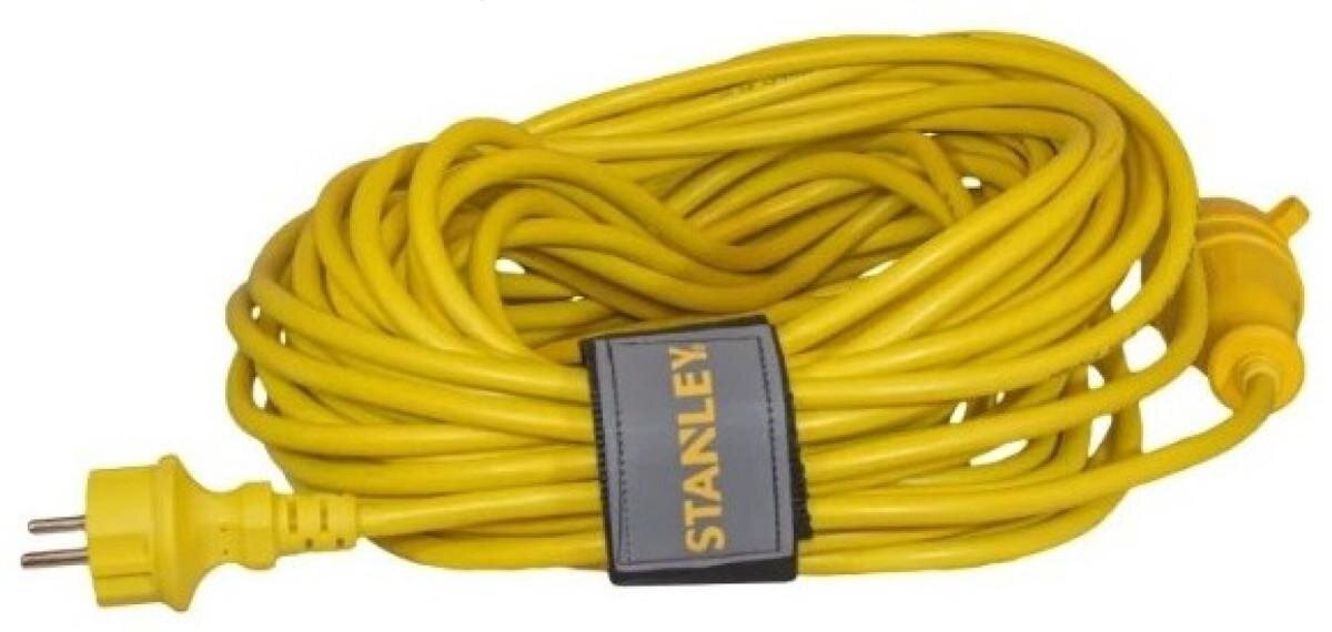 Stanley forlængerledning 10 meter H05VV - F 3 x 1,5 mm