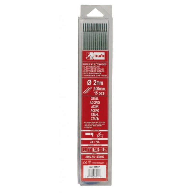 Telwin Rutilelektrode 3,2 mm, AC/DC E6013, 10 stk.