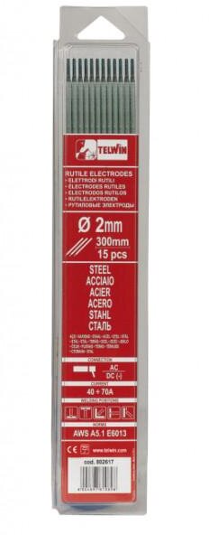 Telwin Rutilelektrode 3,2 mm, AC/DC E6013, 10 Stück