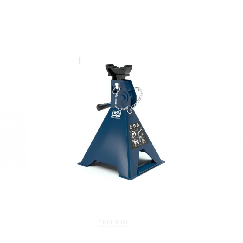 HBM axle support 2 ton double lock