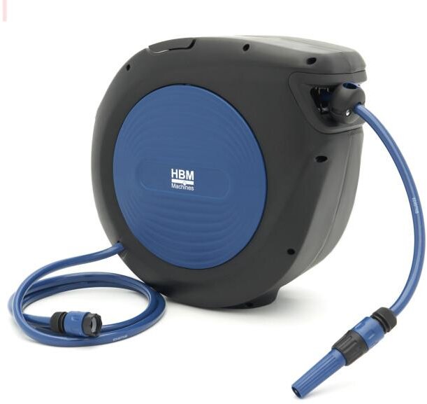 HBM veggslangeboks, vanntrommel 30 meter
