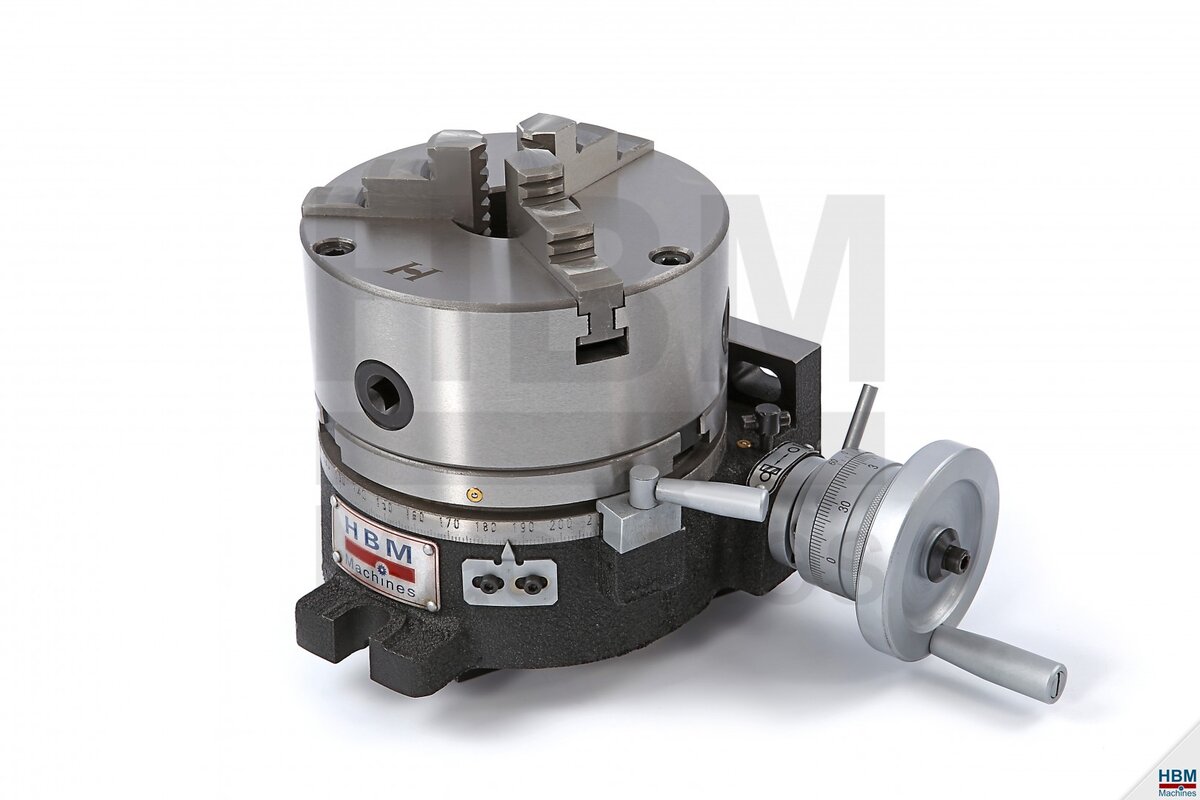 HBM 200 mm. professional dividing table with 200 mm 3 chuck