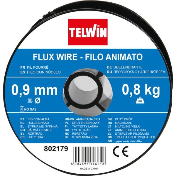 Telwin gasloser Flussdraht 0,9 mm 0,8 kg Telwin gasloser Flussdraht 0,9 mm 0,8 kg