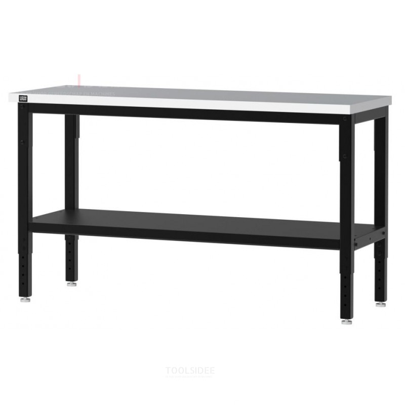 HBM arbejdsbænk rustfrit stål 152 cm HBM arbejdsbænk rustfrit stål 152 cm