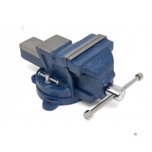 Morsa da banco HBM Profi 200 mm con base girevole