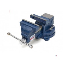 Morsa da banco HBM Profi 200 mm con base girevole