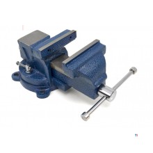 Morsa da banco HBM Profi 200 mm con base girevole