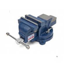 Morsa da banco HBM Profi 200 mm con base girevole