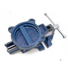 Morsa da banco HBM Profi 200 mm con base girevole