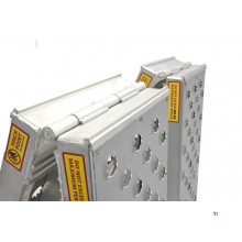 HBM aluminium ramp double 1360 kg 2740 mm x 355 mm