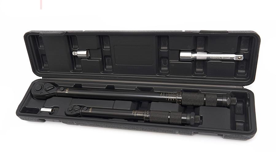 HBM momentsleutelset 5-delig, 2 - 210 Nm