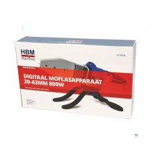 HBM digitales Muffenschweißgerät 20 - 63 mm 800 Watt