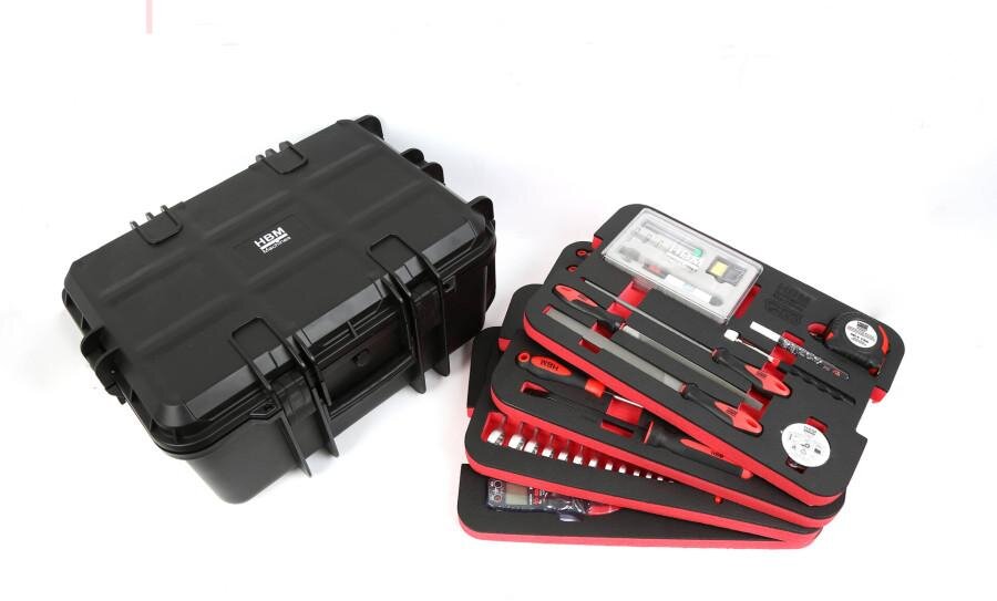 HBM MasterMilo filled tool case 159 pieces HBM MasterMilo filled tool case 159 pieces