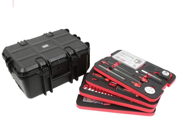 HBM MasterMilo filled tool case 159 pieces HBM MasterMilo filled tool case 159 pieces