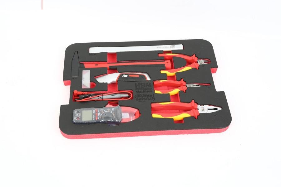 HBM MasterMilo filled tool case 159 pieces HBM MasterMilo filled tool case 159 pieces