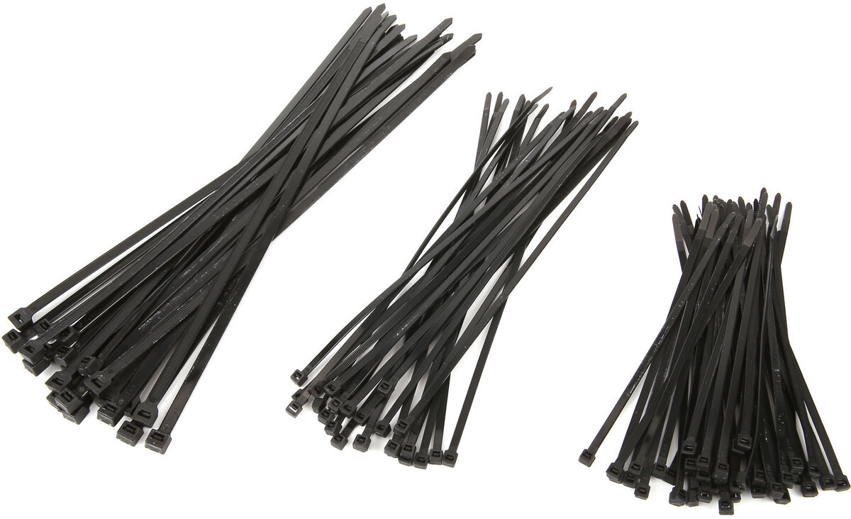 HBM Kabelbånd / Tie-Wrap BLACK