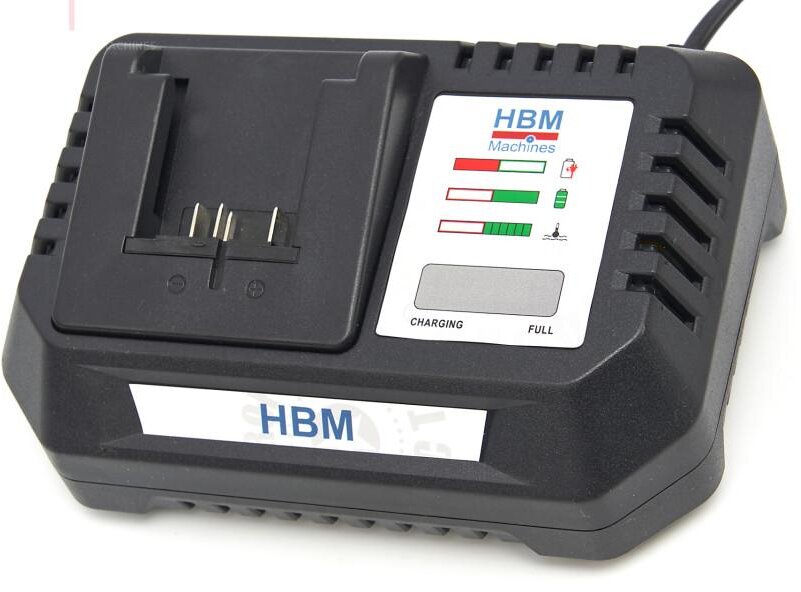 HBM Akkuladegerät für HBM 20V-4,0Ah Heckenschere und Rasentrimmer-Set